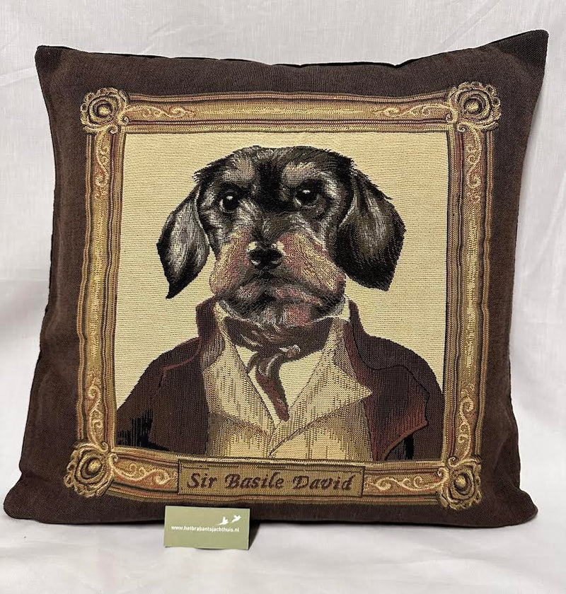 Afbeelding laden in Galerijviewer, Gobelin Kussen Sir Basile David