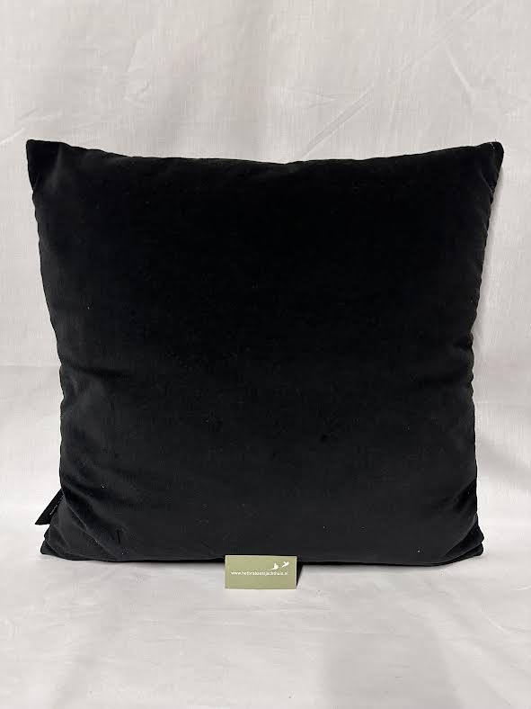 Afbeelding laden in Galerijviewer, Gobelin Kussen Eekhoorn, zwart