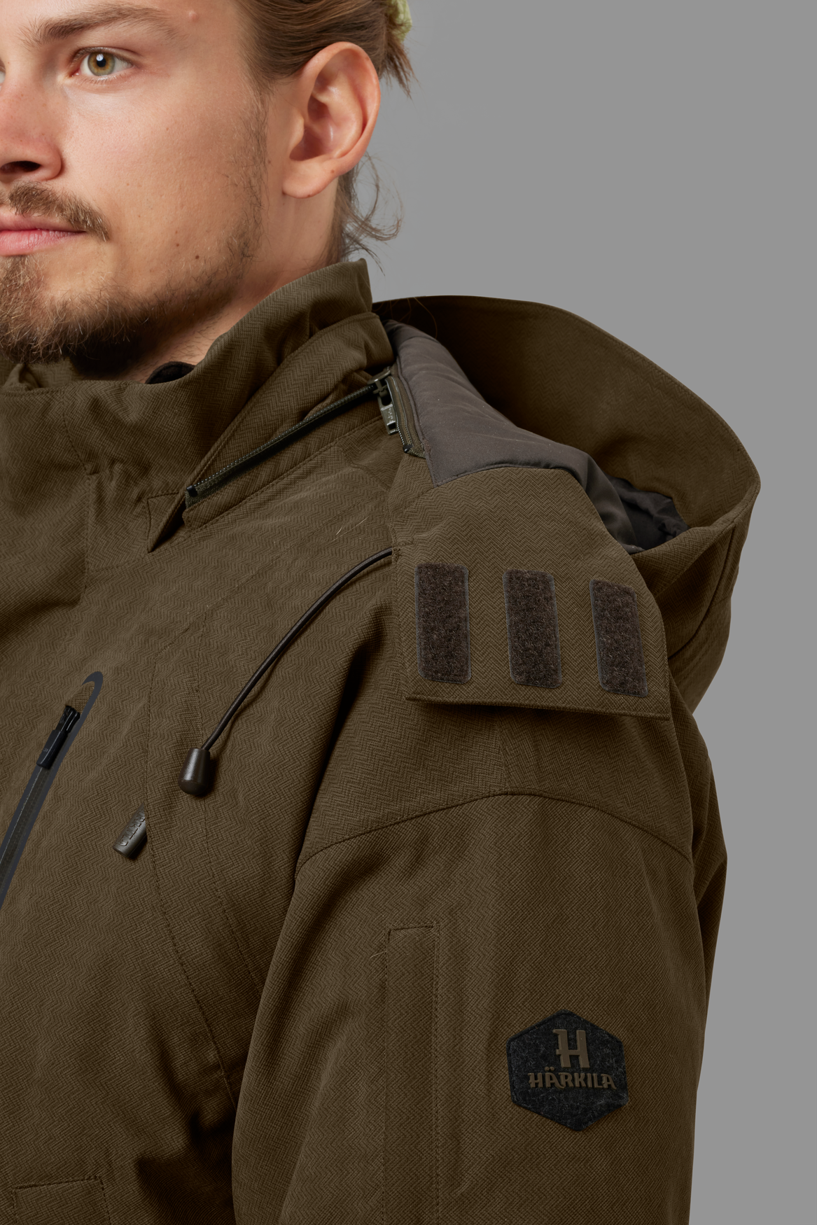 Härkila Driven Hunt HWS Insulated Jacket, willow green