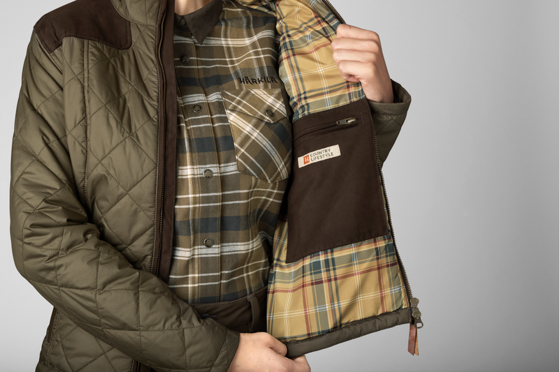 Afbeelding laden in Galerijviewer, Härkila Ailsa Quilt Jacket Women, willow green