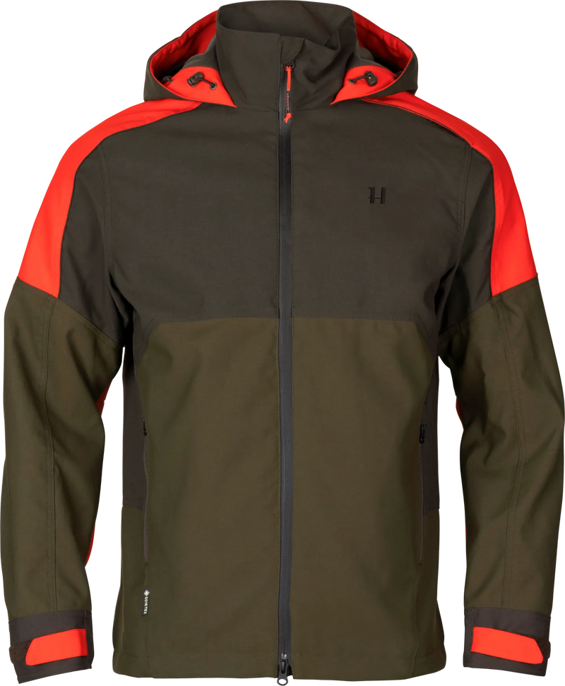 Afbeelding laden in Galerijviewer, Härkila Pro Hunter Dog Keeper GTX Jacket, willow green/orange