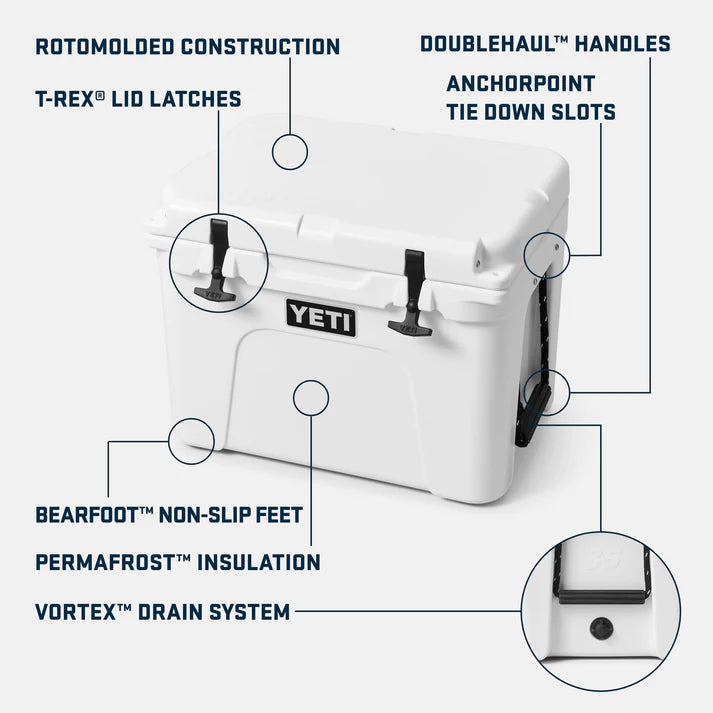 Yeti Tundra 35, koelbox, tan