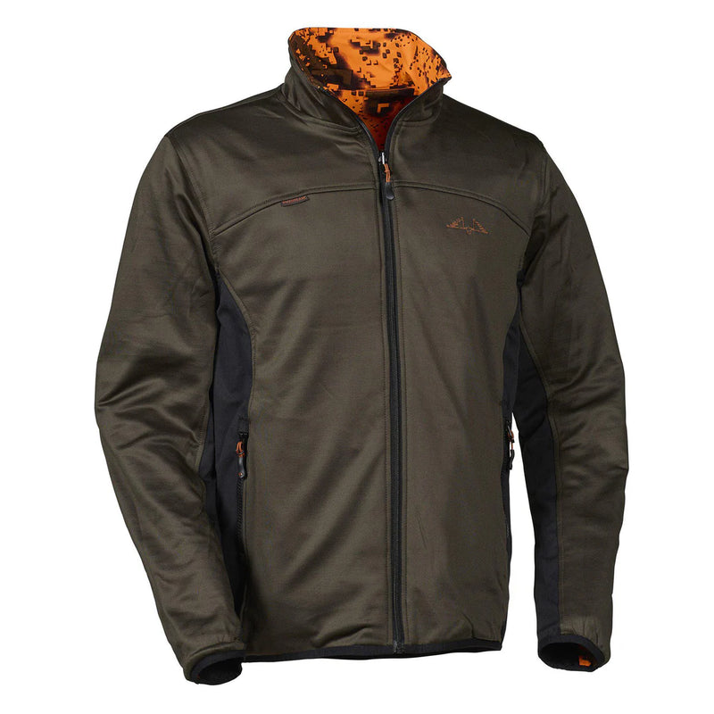 Afbeelding laden in Galerijviewer, Swedteam Ridge Pro Reversible Re-Eco Hunting Jacket, desolve fire