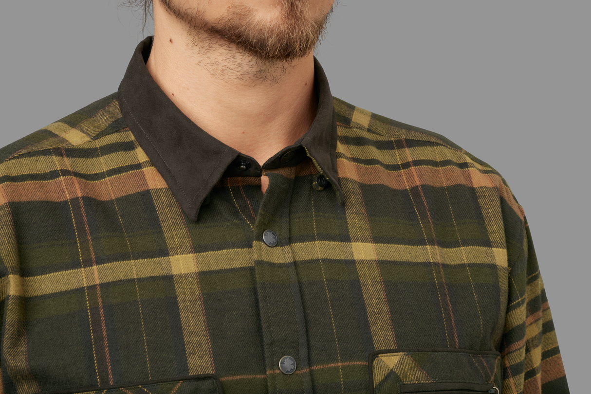 Härkila Pajala Shirt Green/Brown - Het Brabants Jachthuis