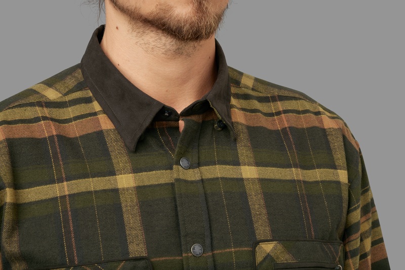 Afbeelding laden in Galerijviewer, Härkila Pajala Shirt Green/Brown - Het Brabants Jachthuis