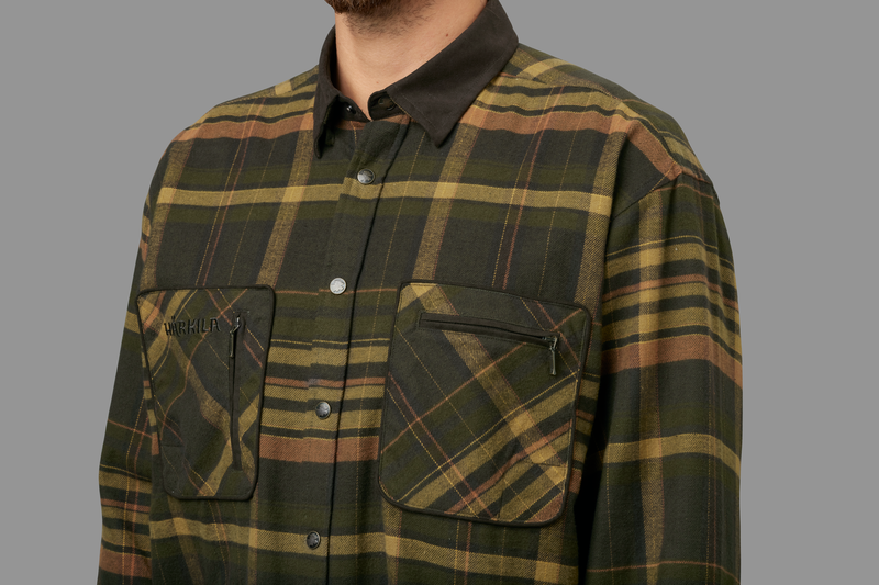 Afbeelding laden in Galerijviewer, Härkila Pajala Shirt Green/Brown - Het Brabants Jachthuis