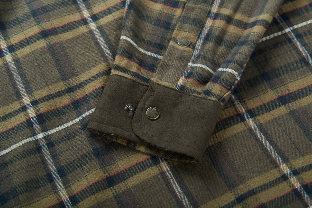 Härkila Pajala Shirt, willow green check