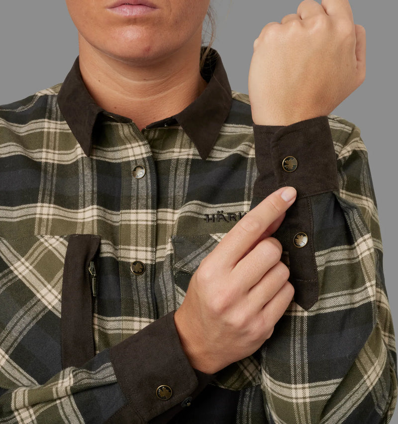 Afbeelding laden in Galerijviewer, Härkila Aivak L/S Shirt Women, olive