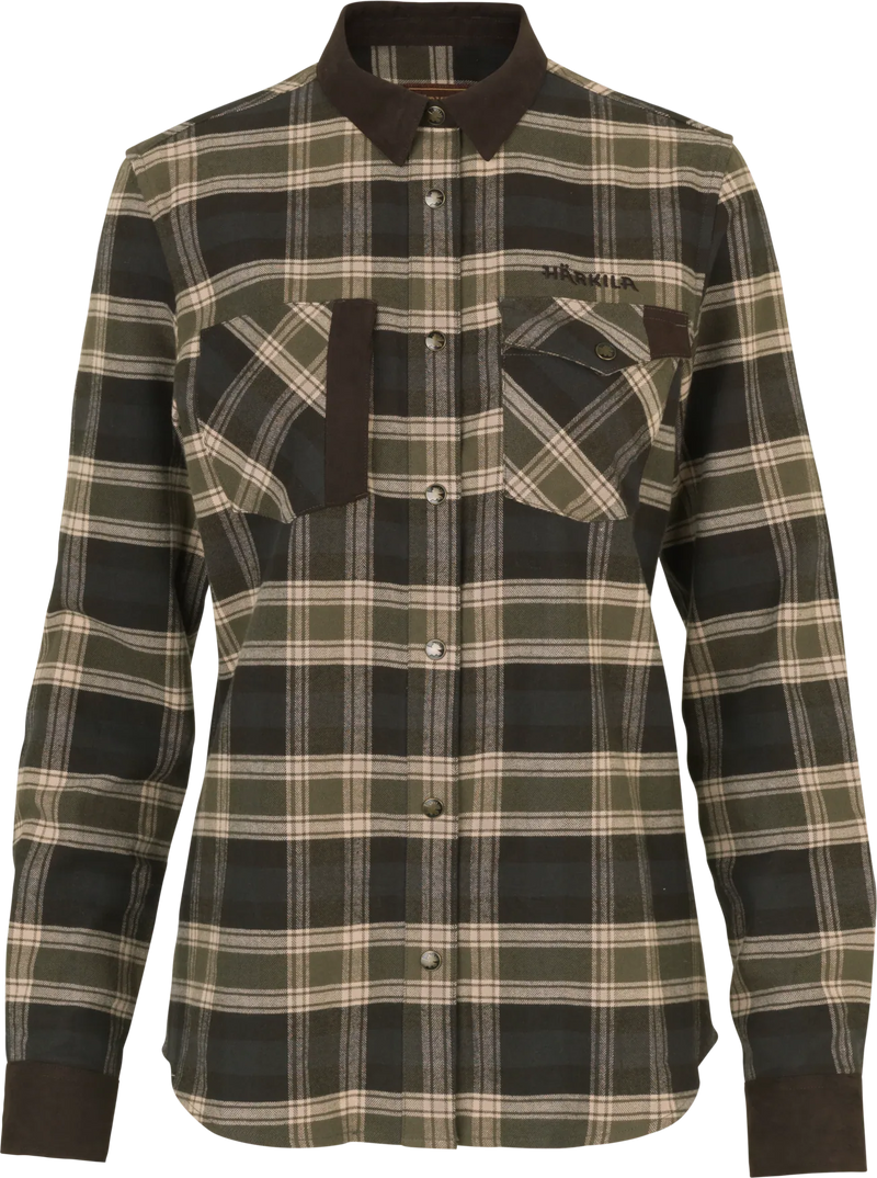 Afbeelding laden in Galerijviewer, Härkila Aivak L/S Shirt Women, olive
