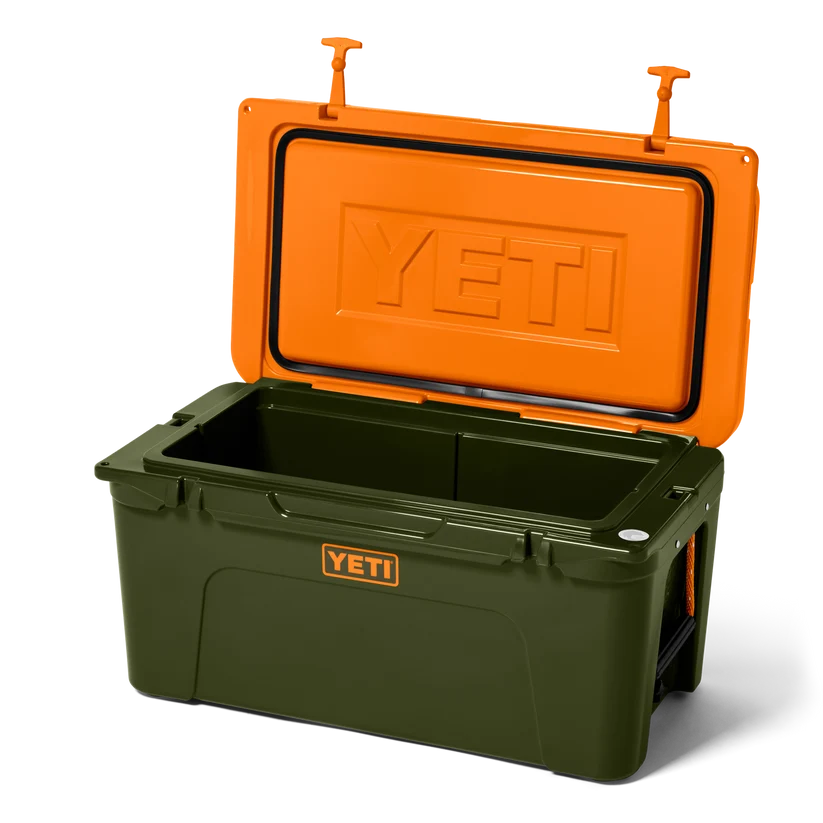 Yeti Tundra 65 koelbox, olive/king crab orange/upland birds