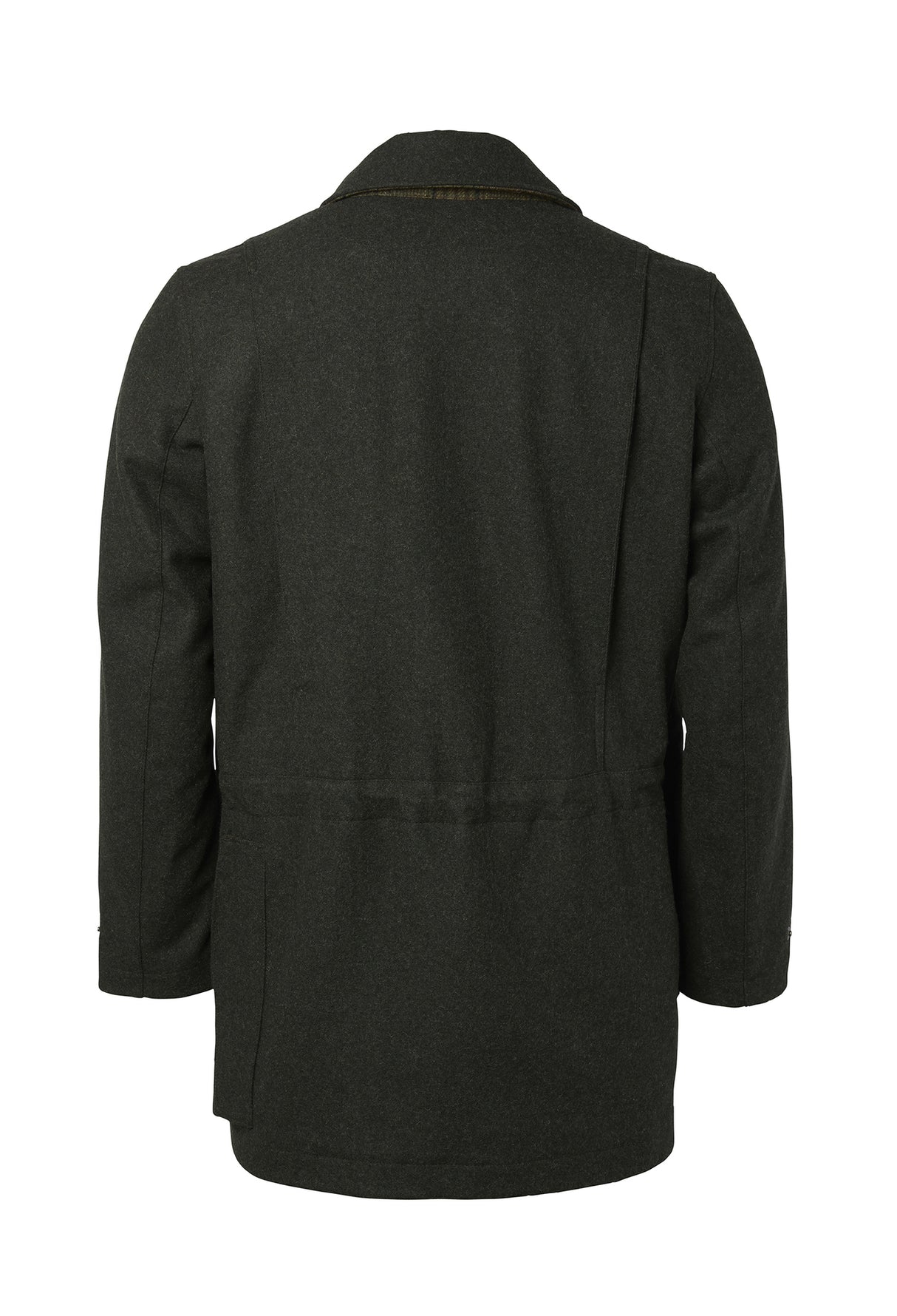 Chevalier Burley Chevalite Wool Coat, dark green