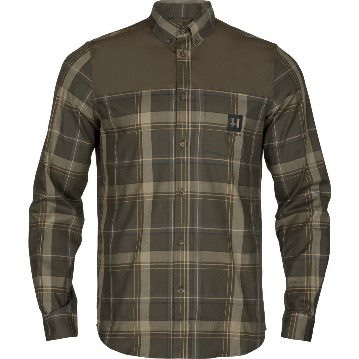 Härkila Anker LS shirt Willow Green - Het Brabants Jachthuis