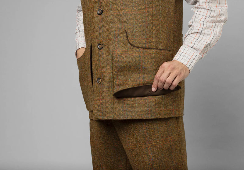 Afbeelding laden in Galerijviewer, Härkila Kenmore Shooting Waistcoat, terragon brown