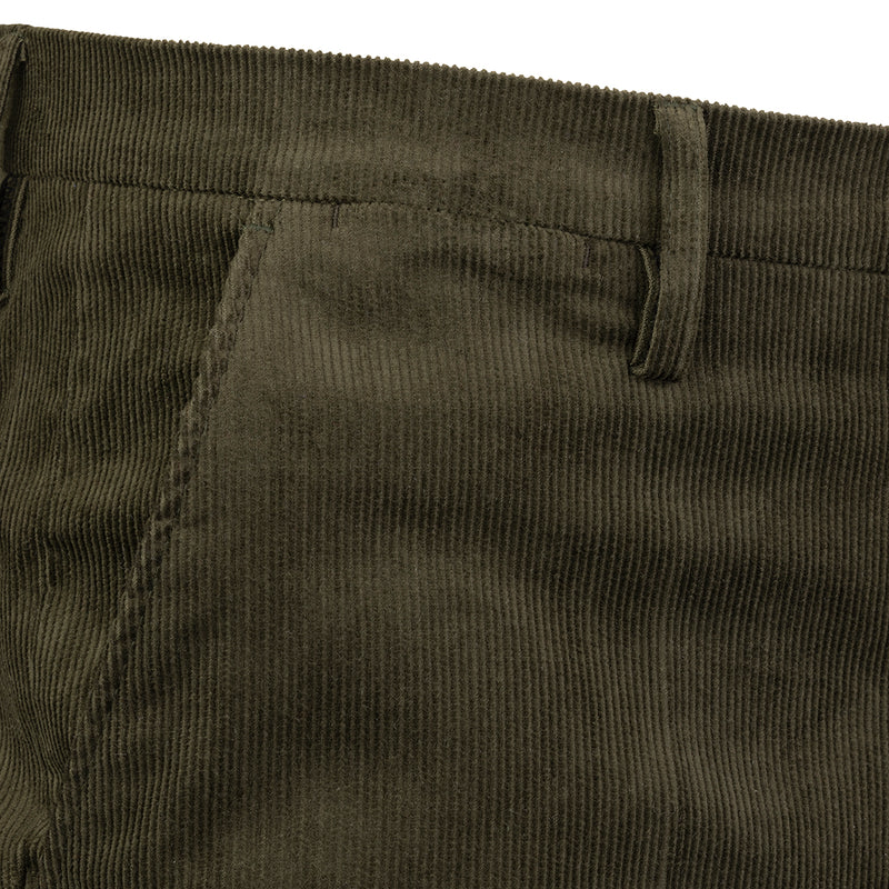 Laksen Barton Corduroy Trousers, forest