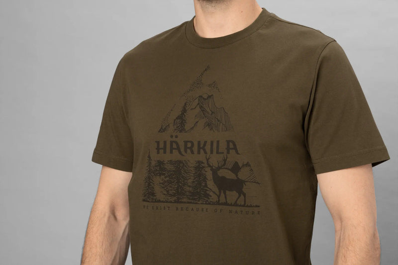 Afbeelding laden in Galerijviewer, Härkila Nature S/S T-Shirt, willow green