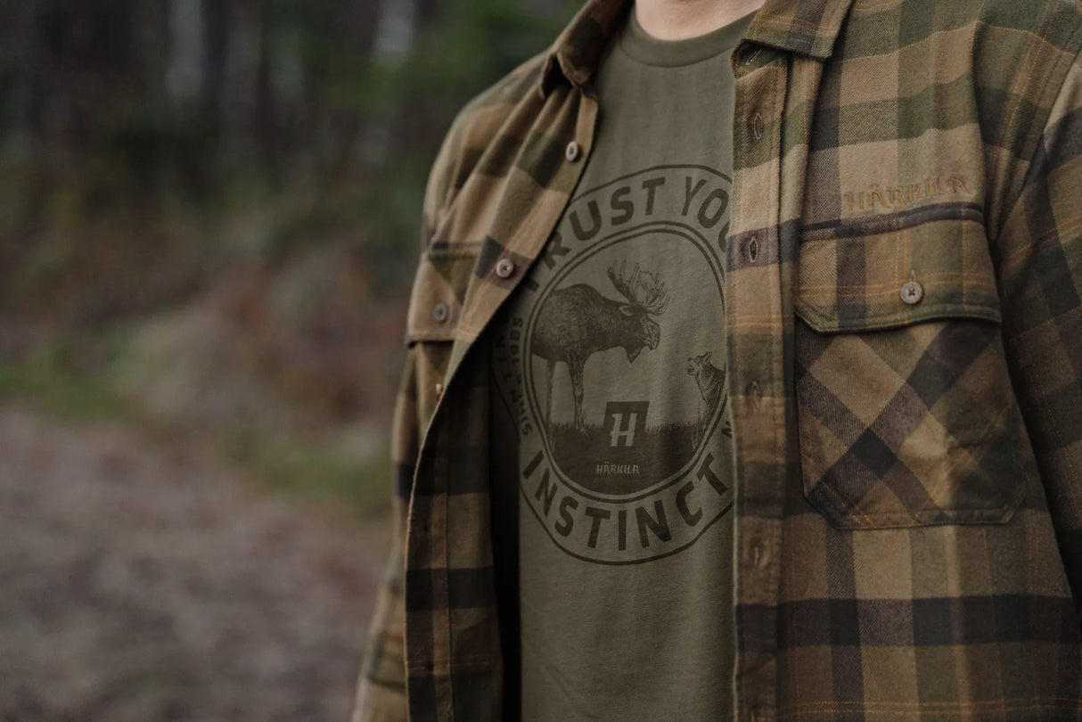 Härkila Moose S/S T-Shirt, tarmac