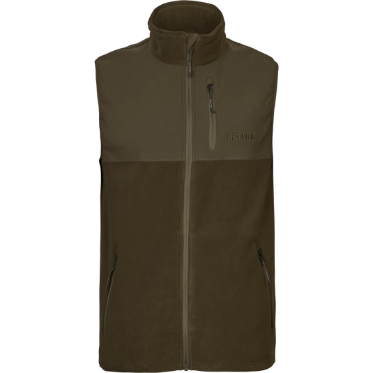 Härkila Fjell Fleece Waistcoat, hunting green/willow green