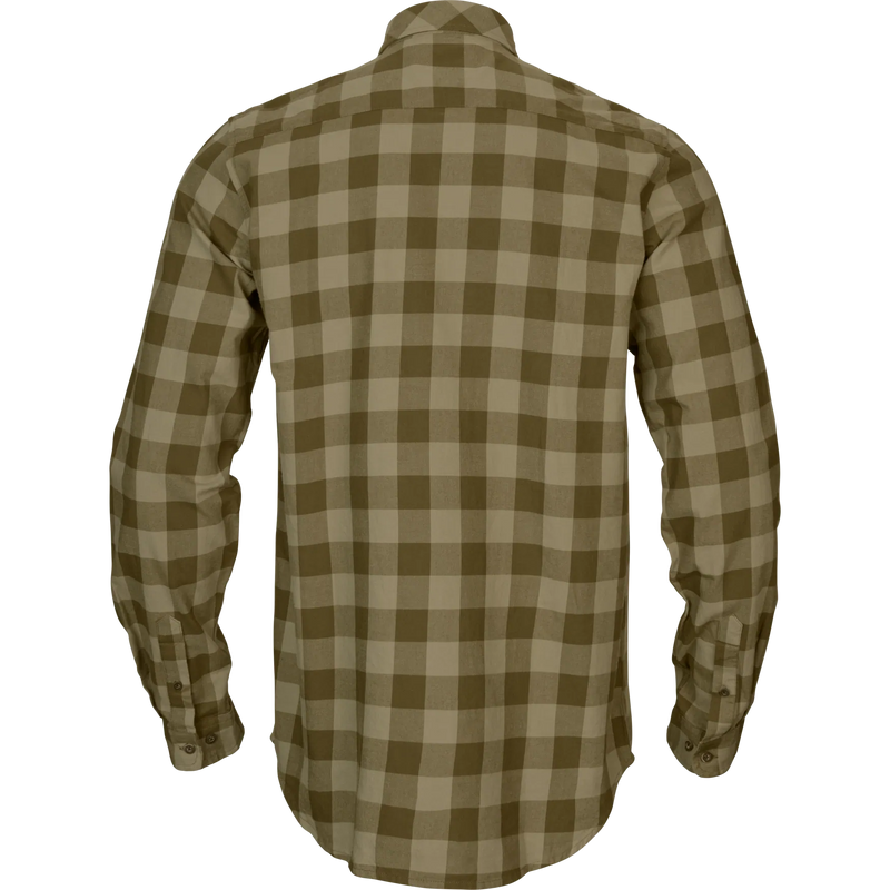 Afbeelding laden in Galerijviewer, Härkila Scandinavian L/S Shirt, dark olive check