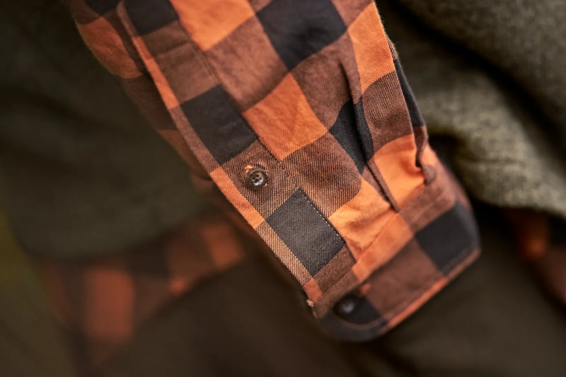 Afbeelding laden in Galerijviewer, Härkila Scandinavian L/S Shirt, mandarin check