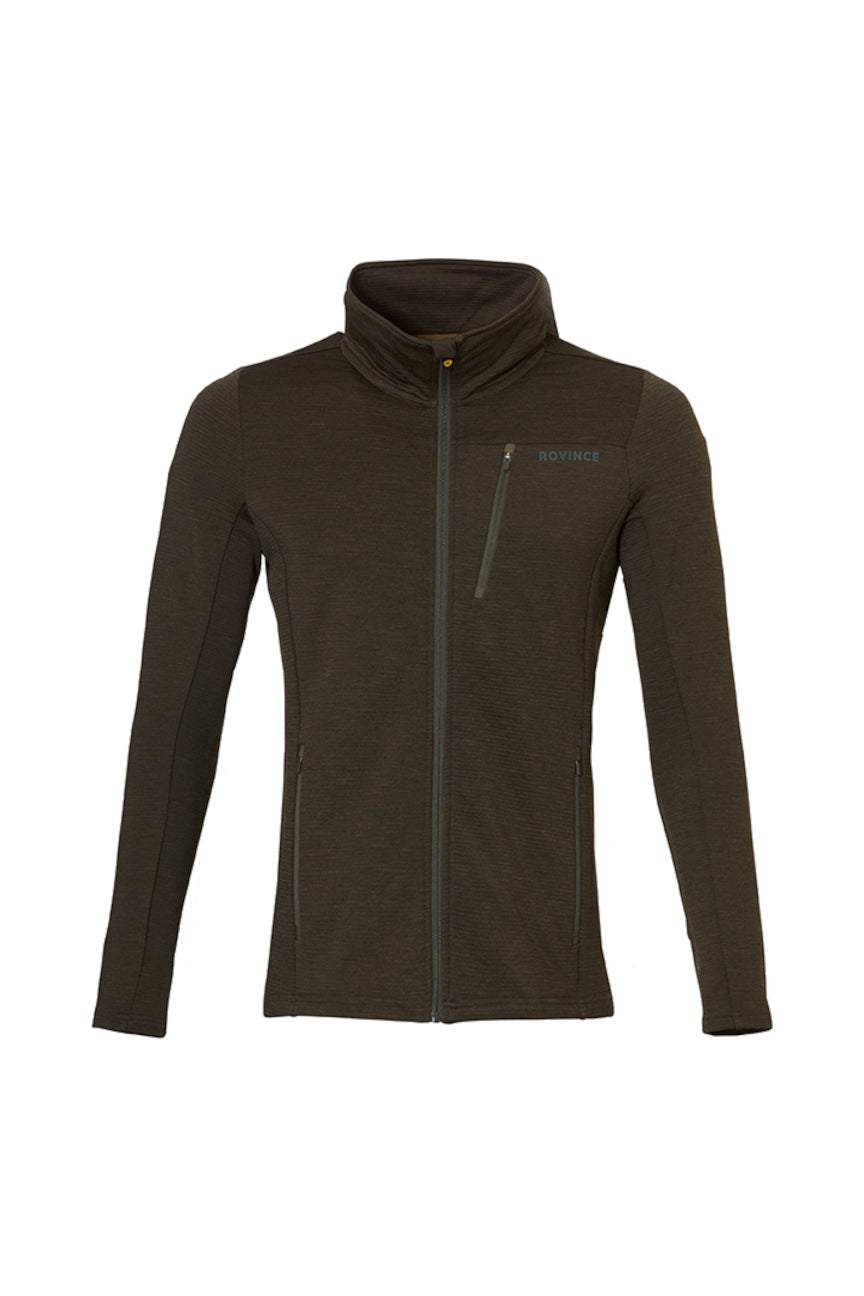 Rovince Fleece Jacket Flexline Men, olive green