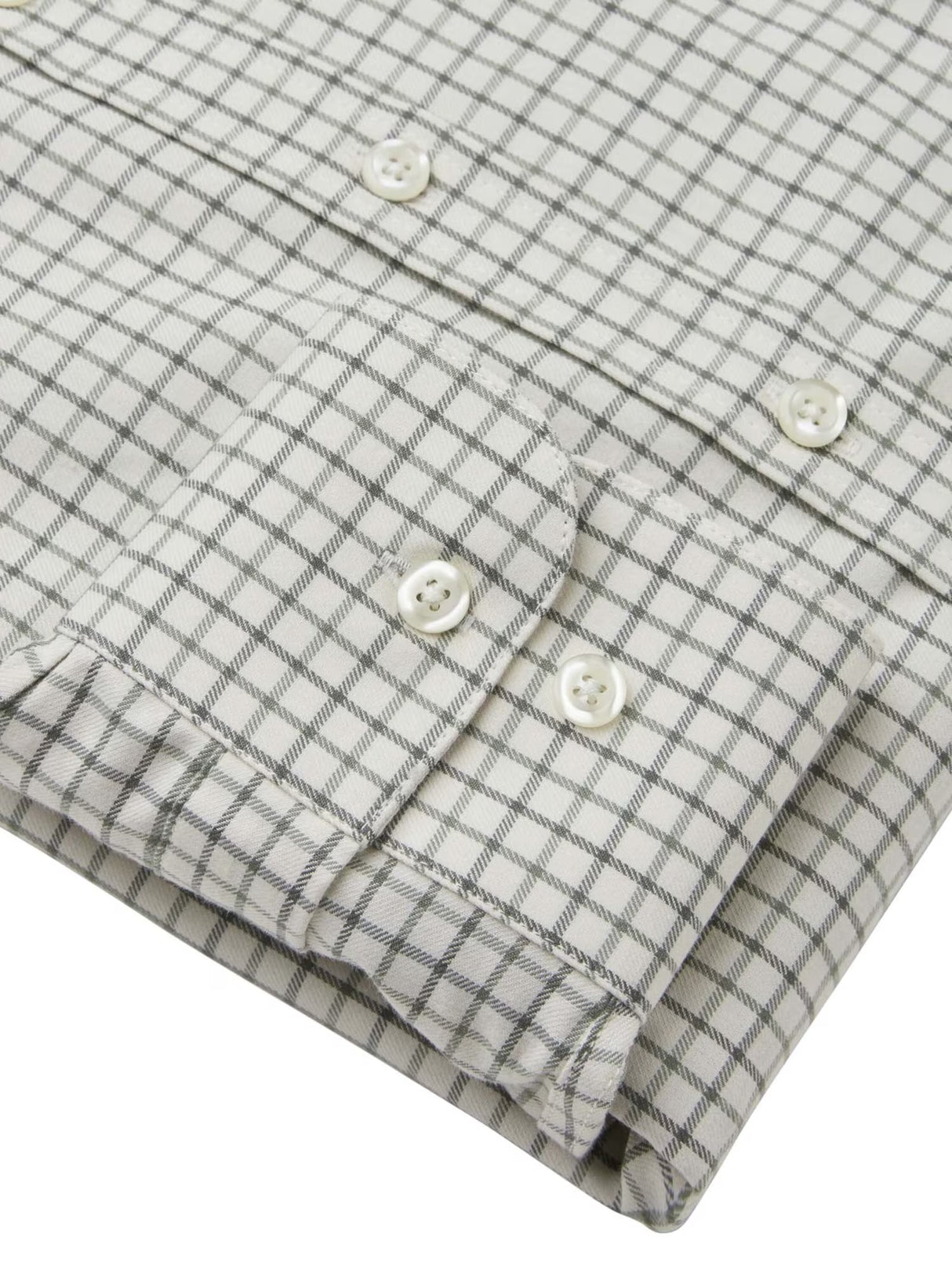 Chevalier Chorley Shooting Fit Shirt Women, thyme green tattersall