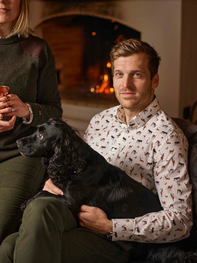 Afbeelding laden in Galerijviewer, Chevalier Danson Contemporary Fit Shirt Men, royal family