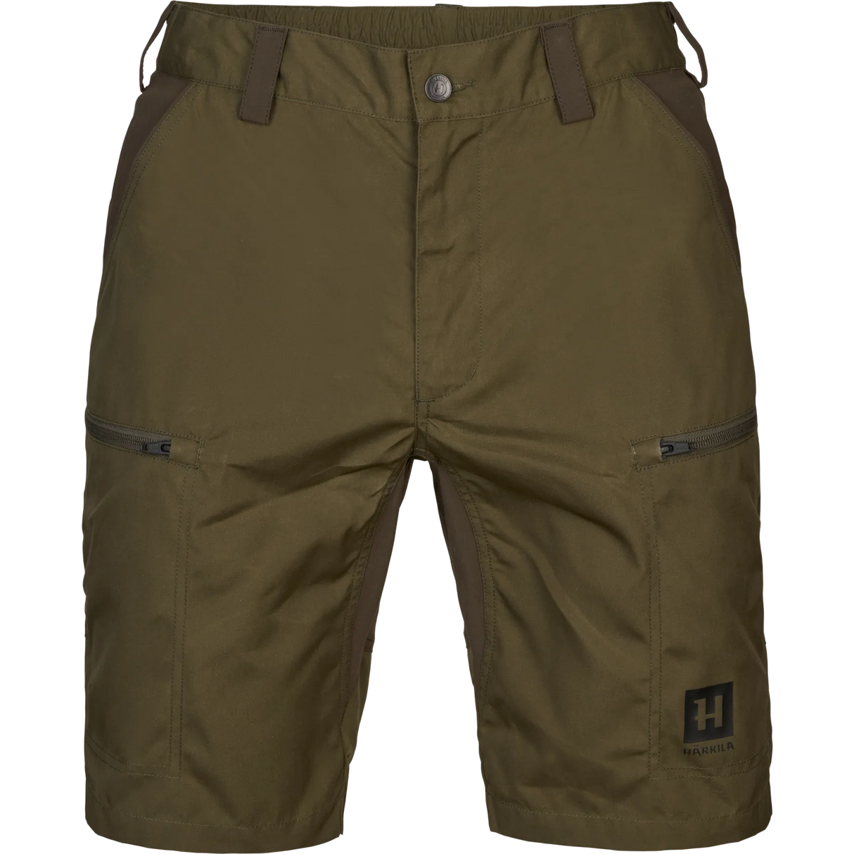 Härkila Fjell Shorts, dark olive/willow green