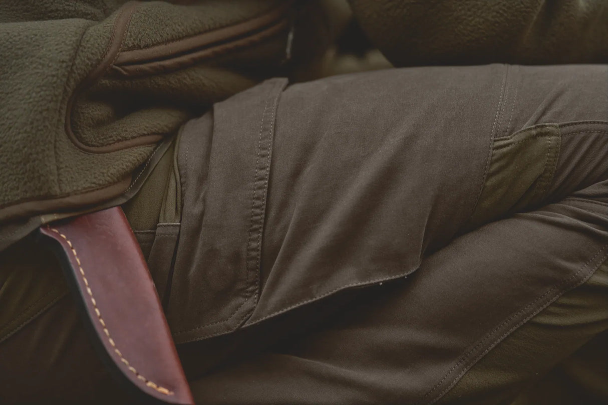 Härkila Hill Trousers, willow green/brown