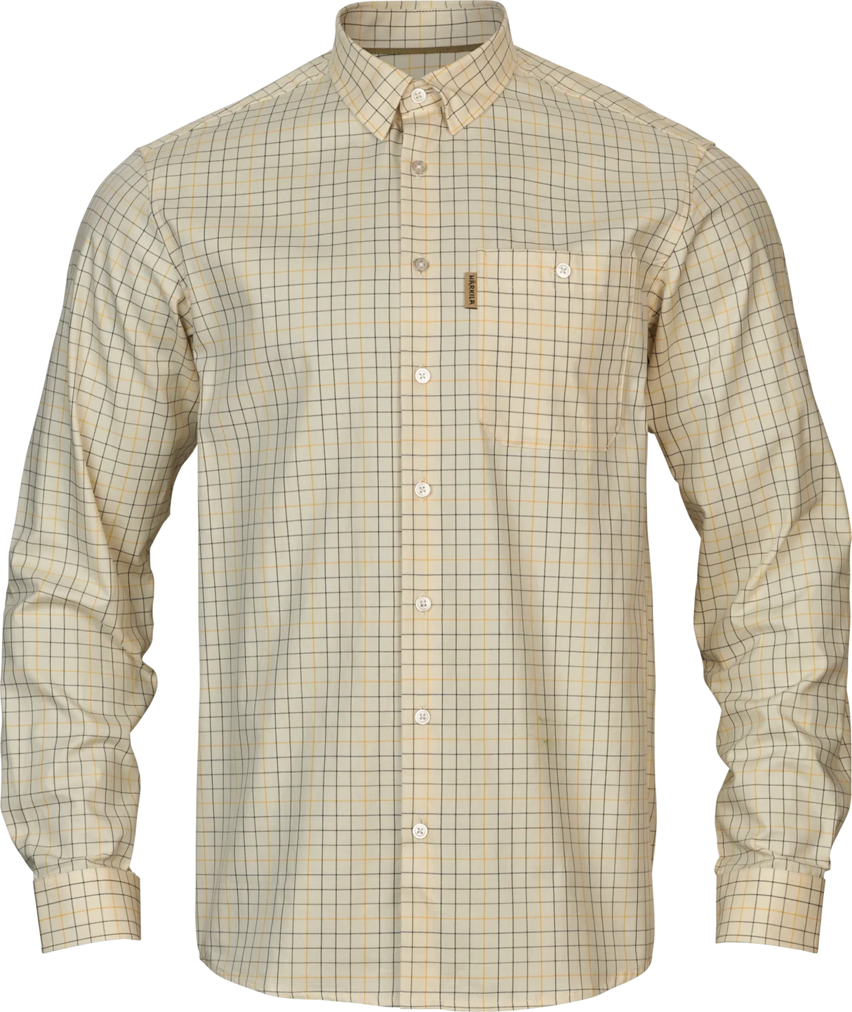 Härkila Portfield L/S Shirt, mandarin check