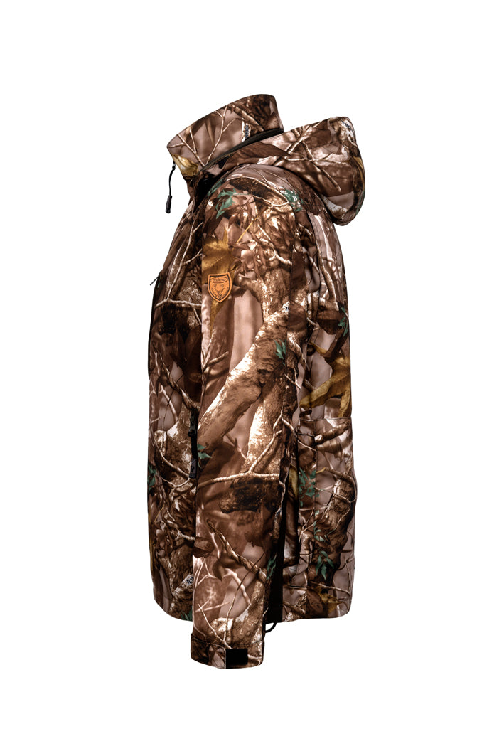 Hubertus Camouflagejack met stretch inzetstuk "Stalking"