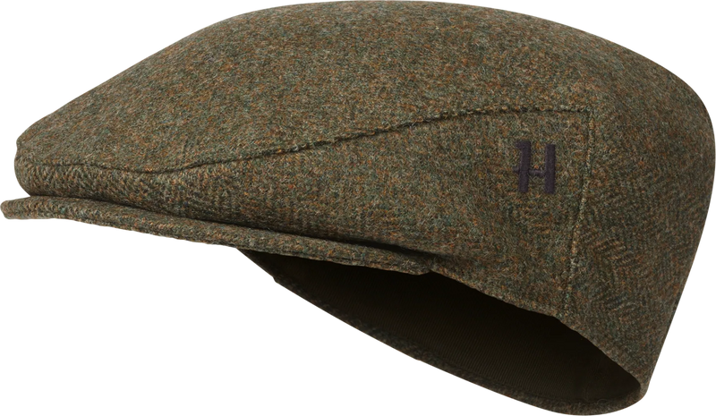 Afbeelding laden in Galerijviewer, Härkila Kenmore Cl. Flat Cap, forest green/herringbone