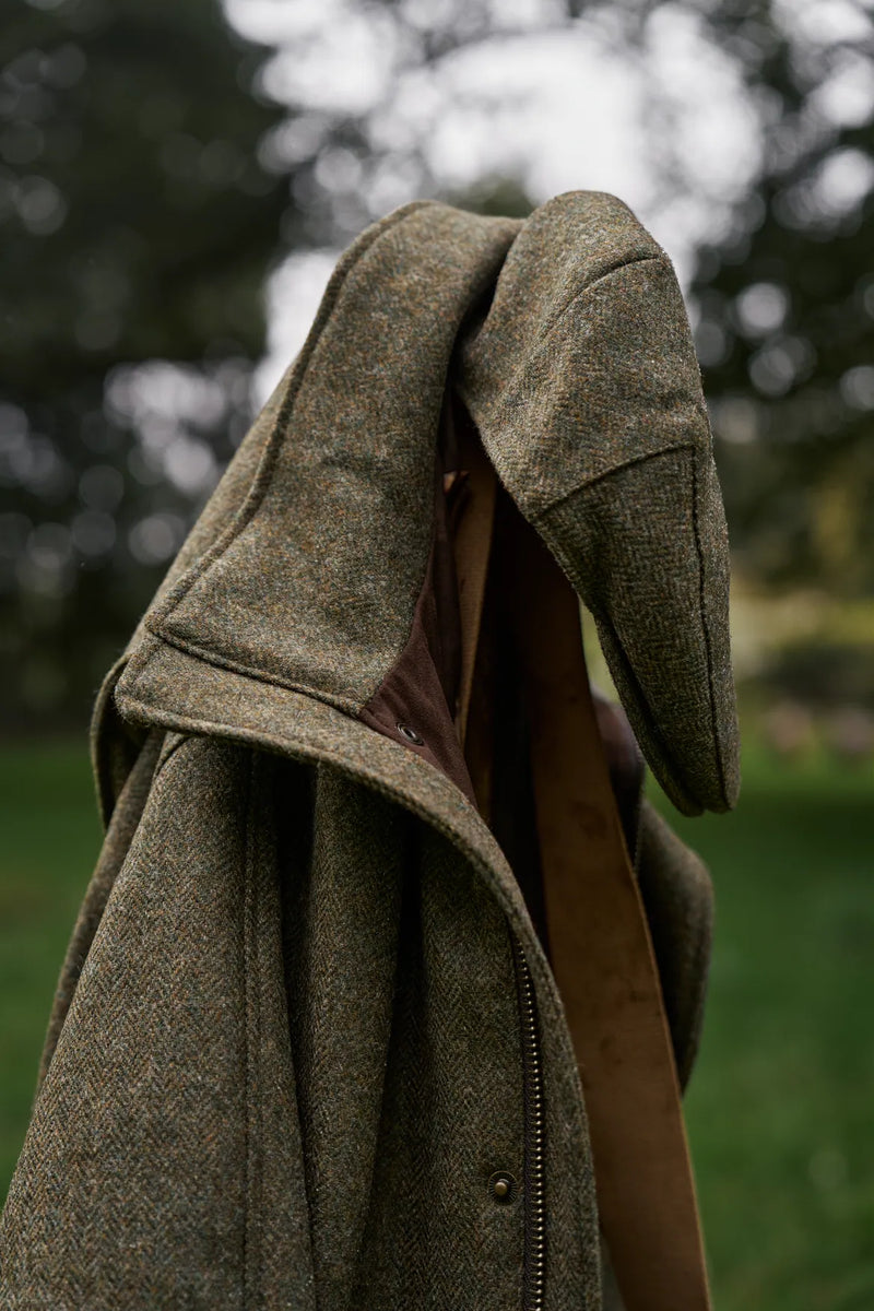 Afbeelding laden in Galerijviewer, Härkila Kenmore Cl. flat cap, forest green/herringbone