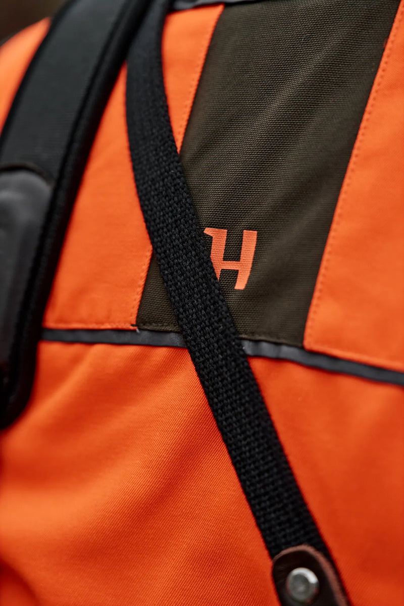 Afbeelding laden in Galerijviewer, Härkila Wildboar Pro Blaze Waistcoat, orange blaze/brown