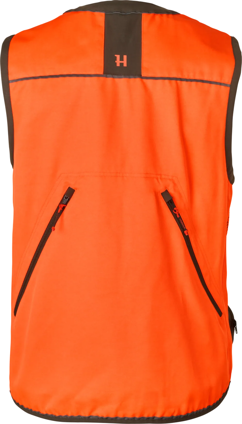 Afbeelding laden in Galerijviewer, Härkila Wildboar Pro Blaze Waistcoat, orange blaze/brown