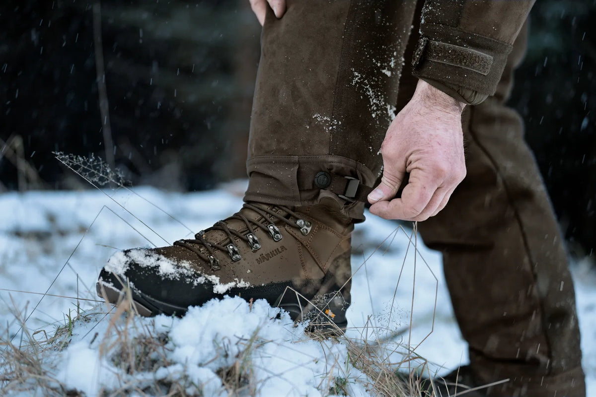 Härkila Kodiak CleverWool HSP Insulated Trousers, dark hunting green/shadow brown