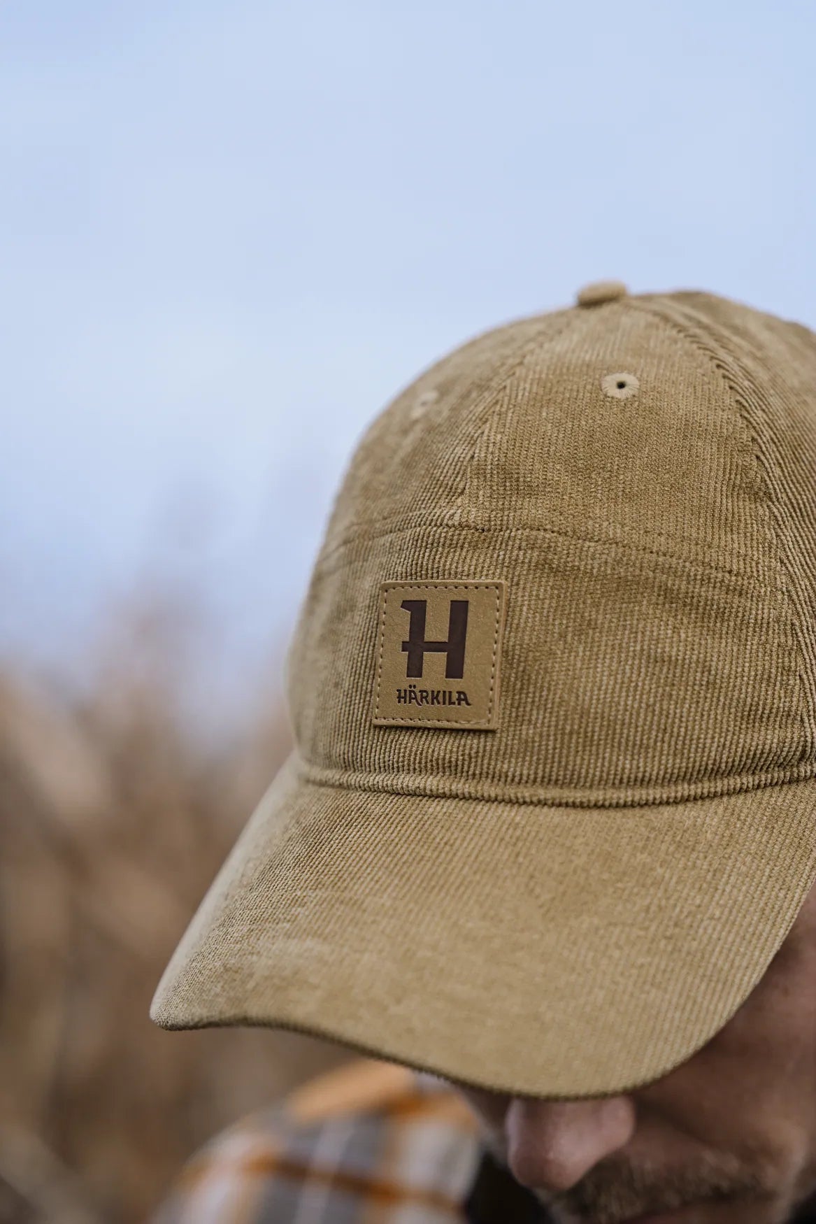 Härkila corduroy cap Elmwood