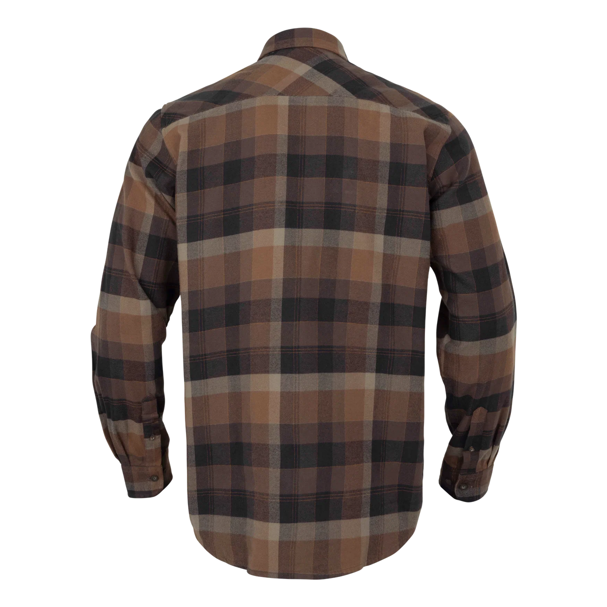 Asmund L/S shirt Rust brown check