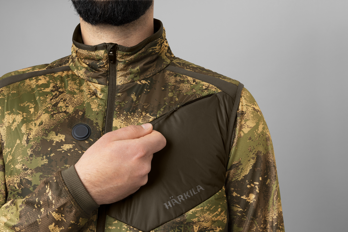 Härkila Heat Camo Waistcoat, AXIS MSP forest