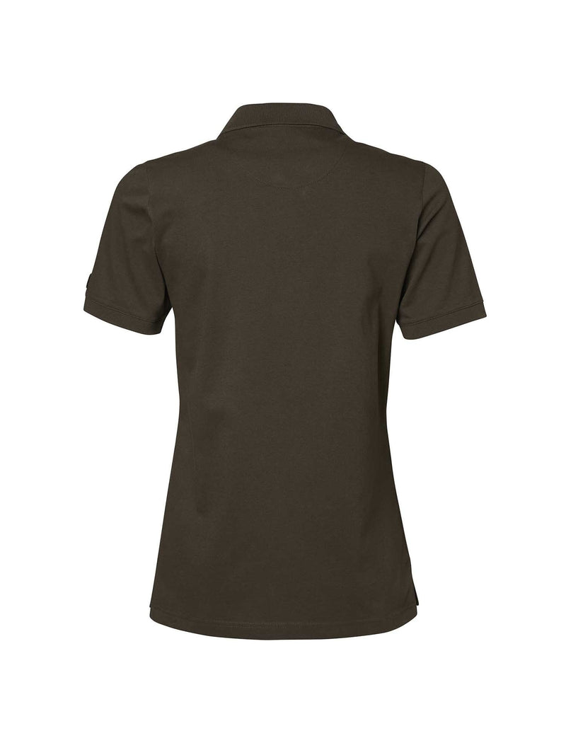 Afbeelding laden in Galerijviewer, Gwyn Polo Shirt Women - Leather Brown