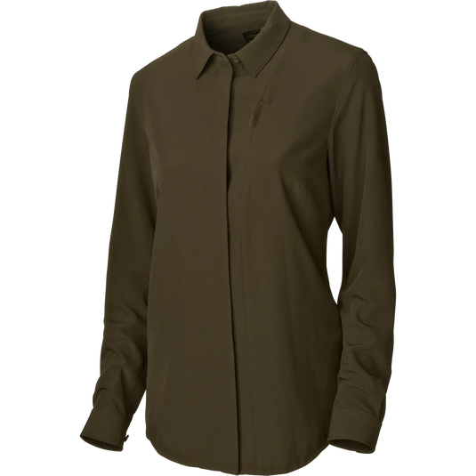 Härkila Herlet Tech Lady Shirt, willow green