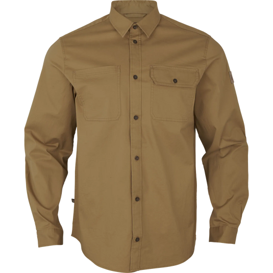 Härkila Trym L/S Skjorte, antique sand