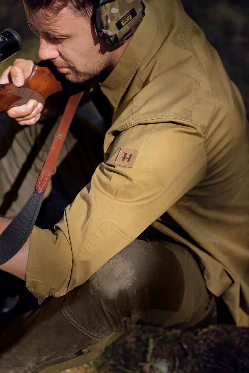 Afbeelding laden in Galerijviewer, Härkila Trym L/S Skjorte, antique sand