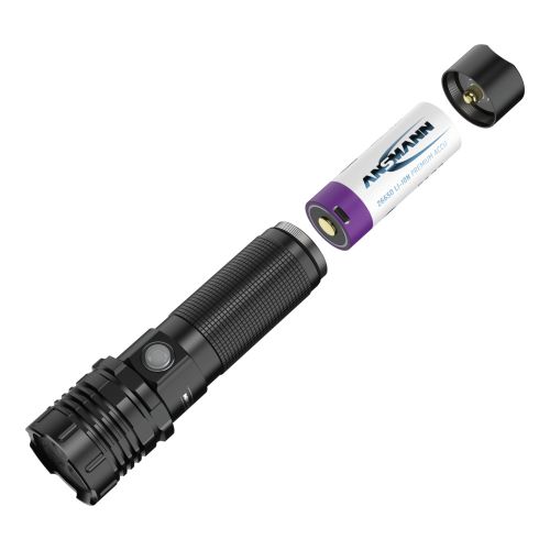 Ansmann Zaklamp Pro-3000R-li-ion-cb