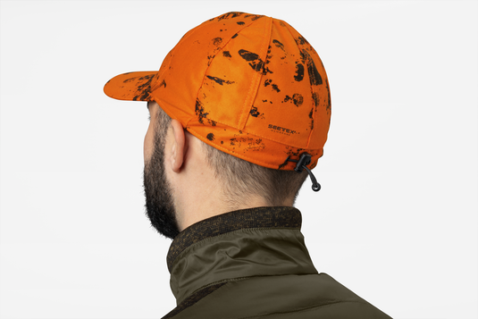 Seeland Avail Camo Cap, invis orange blaze