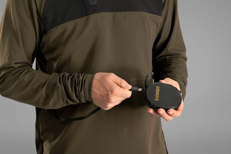 Afbeelding laden in Galerijviewer, Härkila Heat L/S Shirt, willow green/black