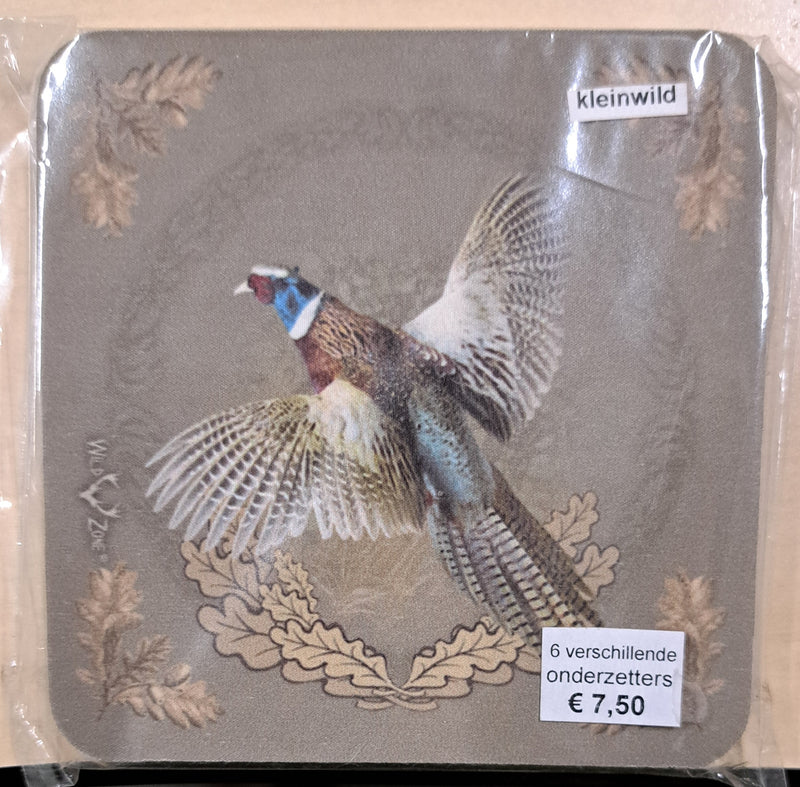 Afbeelding laden in Galerijviewer, Onderzetters, set van 6, Diverse motieven