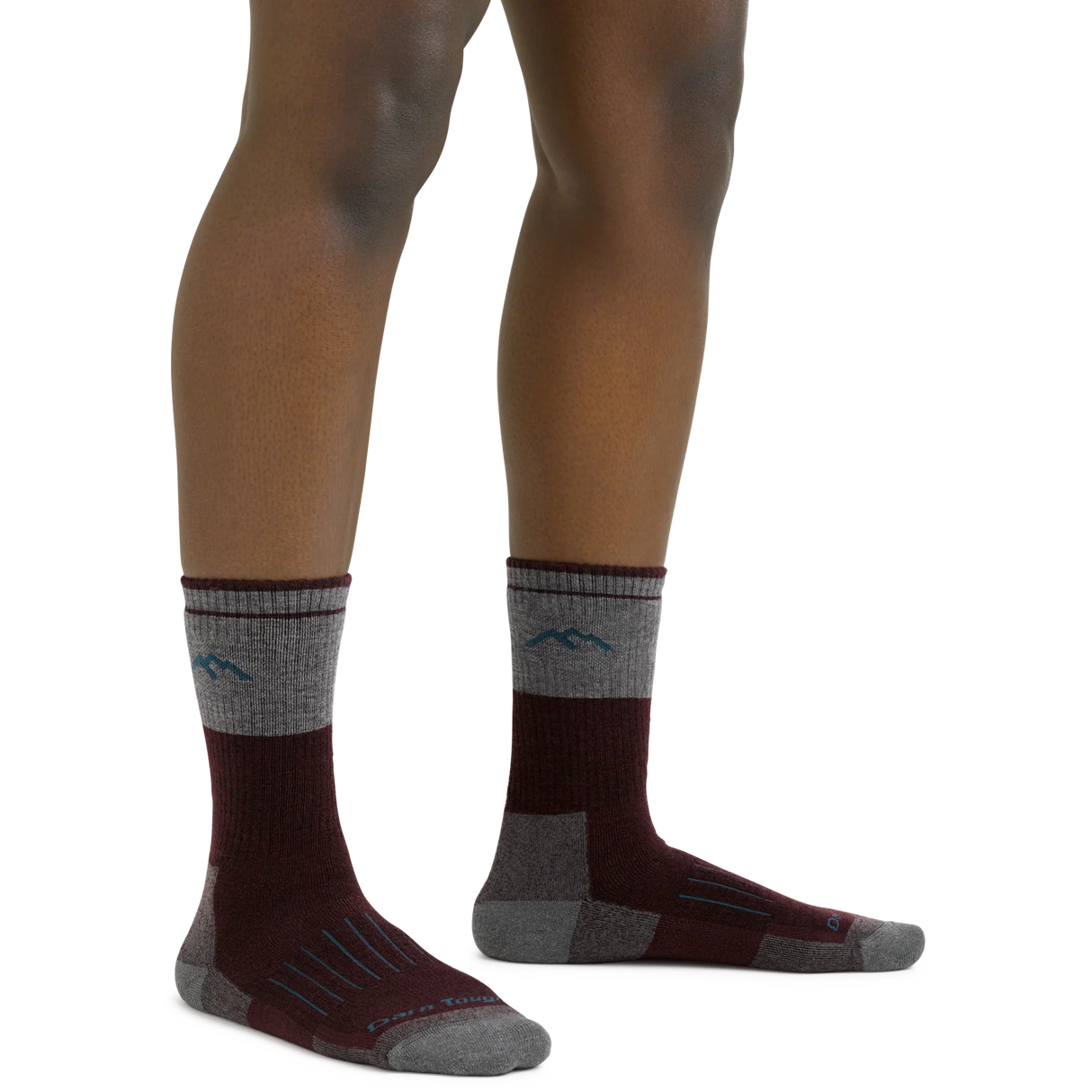 Darn Tough Hunt heavyweight sock, burgundy