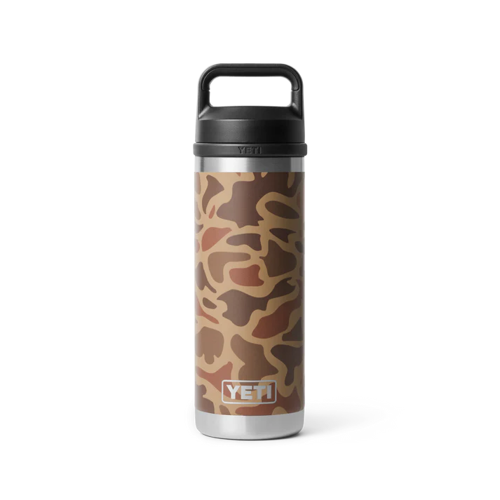 Afbeelding laden in Galerijviewer, Yeti Rambler Bottle met Chug Cap, 18 oz/532 ml, wetlands camo