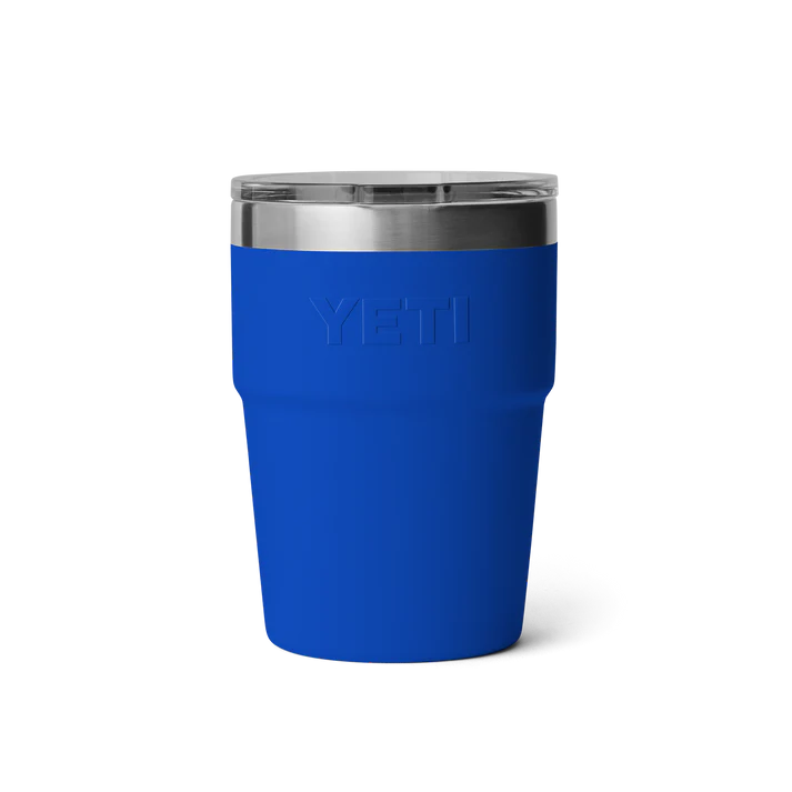 Afbeelding laden in Galerijviewer, Yeti Rambler met magslider deksel, stapelbaar, 16 oz/473 ml, royal blue