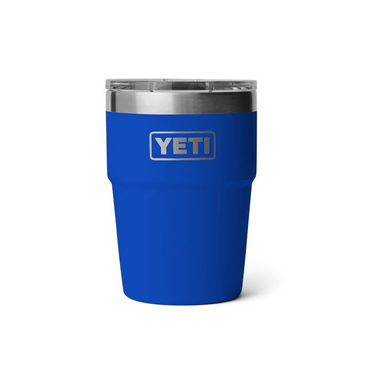 Afbeelding laden in Galerijviewer, Yeti Rambler met magslider deksel, stapelbaar, 16 oz/473 ml, royal blue